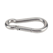 RV Trailer Spring Safety Rope Breakaway Cable, Safety Buckle Size:M8 x 80mm(Red)