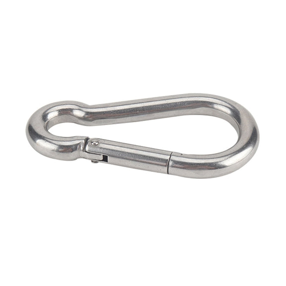 RV Trailer Spring Safety Rope Breakaway Cable, Safety Buckle Size:M8 x 80mm(Red)
