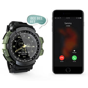 Lokmat MK28 1.4 inch FSTN Screen IP68 Water-resistant Smart Watch, Support Information Reminder / Remote Camera / Sport Record(Blue)