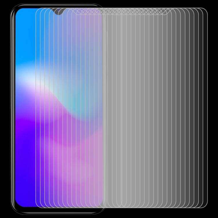For Blackview A60 50 PCS 0.26mm 9H 2.5D Tempered Glass Film