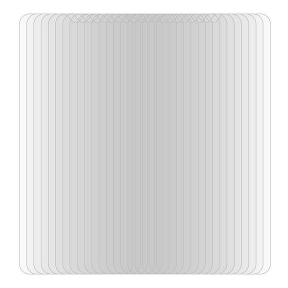 For Blackview A60 Plus 50 PCS 0.26mm 9H 2.5D Tempered Glass Film