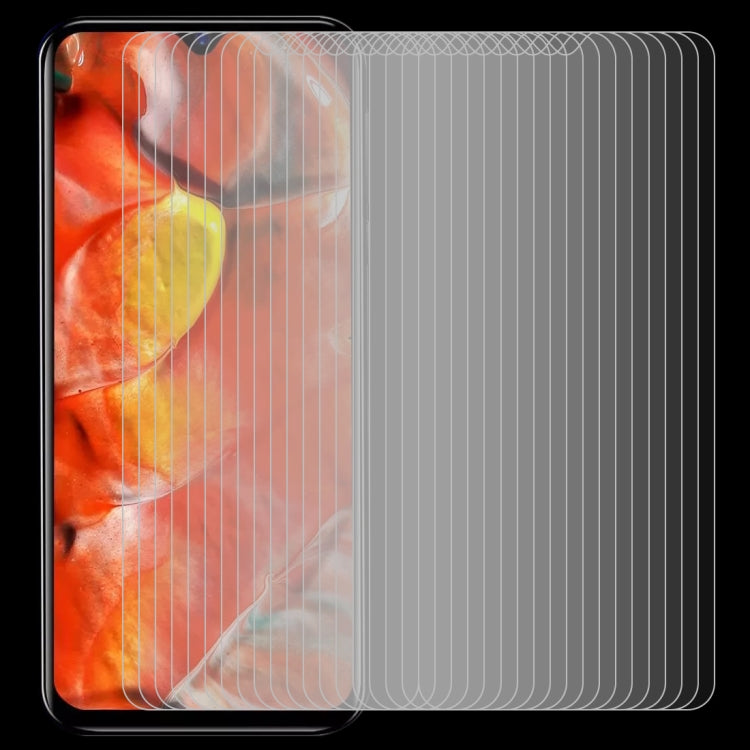 For Blackview A60 Plus 50 PCS 0.26mm 9H 2.5D Tempered Glass Film