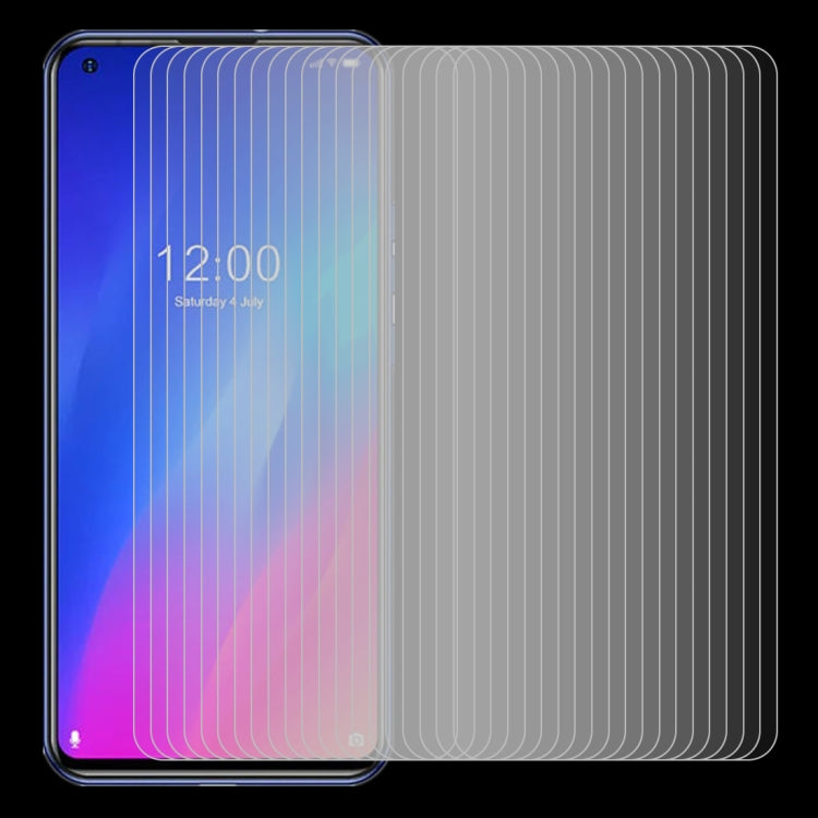 For Doogee N30 50 PCS 0.26mm 9H 2.5D Tempered Glass Film