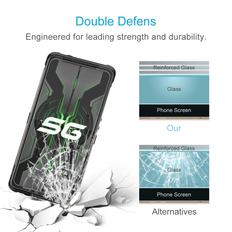 For Ulefone Armor 10 5G 50 PCS 0.26mm 9H 2.5D Tempered Glass Film
