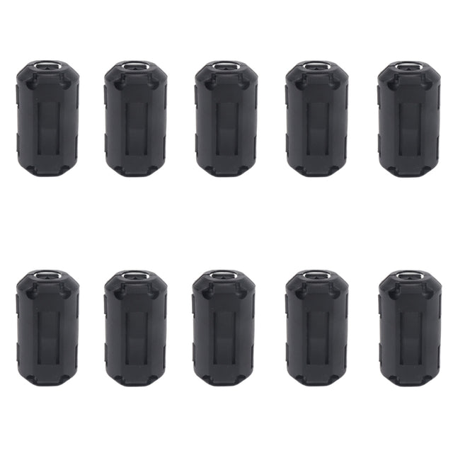 10 PCS / Pack 9mm Anti-interference Degaussing Ring Ferrite Ring Cable Clip Core Noise Suppressor Filter