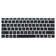 For Huawei MateBook 13 inch Laptop Crystal Keyboard Protective Film (Black) - Keyboard Protector by PMC Jewellery | Online Shopping South Africa | PMC Jewellery | Buy Now Pay Later Mobicred