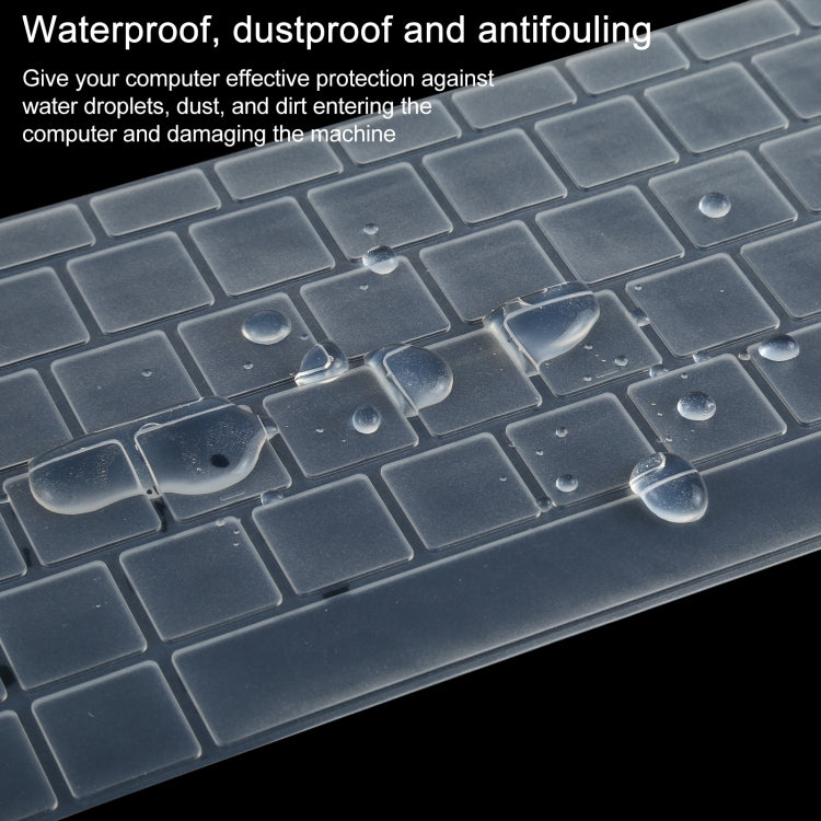 For Huawei MateBook 13 inch Laptop Crystal Keyboard Protective Film (Transparent)