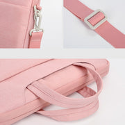 For 15-15.6 inch Laptop Multi-function Laptop Single Shoulder Bag Handbag(Grey)