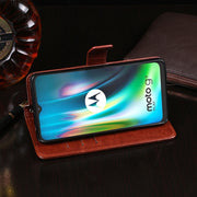 For Lenovo K12 Note idewei Crazy Horse Texture Horizontal Flip Leather Case with Holder & Card Slots & Wallet(White)
