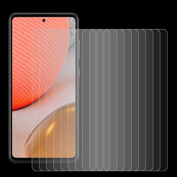 For Samsung Galaxy A72 5G / 4G 10pcs 0.26mm 9H 2.5D Tempered Glass Film