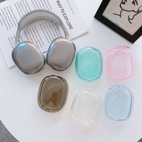 Headset Transparent Protective Case for AirPods Max(Green)