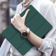 Mutural Pinyue Series PC + TPU Horizontal Flip Leather Case with Holder & Pen Slot & Sleep / Wake-up Function For iPad Air 2022 / 2020 10.9(Mint Green)