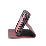 For Samsung Galaxy A72 5G / 4G CaseMe 013 Multifunctional Horizontal Flip Leather Case with Holder & Card Slot & Wallet(Wine Red)