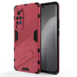 Punk Armor 2 in 1 PC + TPU Shockproof Case with Invisible Holder For vivo X60 Pro(Rose Red) - vivo Cases by PMC TechLife | Online Shopping South Africa | PMC TechLife