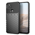 For Google Pixel 5A Thunderbolt Shockproof TPU Protective Soft Case(Black) - Google Cases by PMC TechLife | Online Shopping South Africa | PMC TechLife | Buy Now Pay Later Mobicred