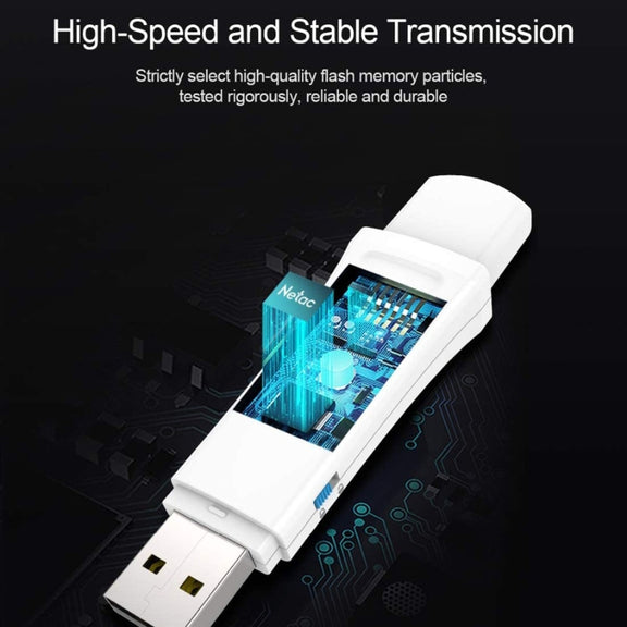 Netac U335S USB 3.0 High Speed Antivirus Write Protection USB Flash Drives U Disk, Capacity:128GB