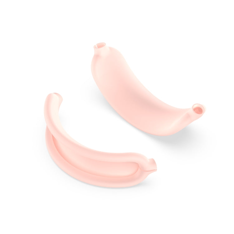 Headphone Hood Silicone Protective Case For AirPods Max(Light Pink)