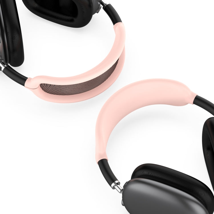 Headphone Hood Silicone Protective Case For AirPods Max(Light Pink)