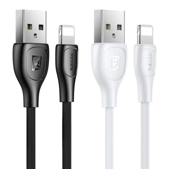 Remax RC-160i 2.1A 8 Pin Lesu Pro Series Charging Data Cable, Length: 1m (Black)