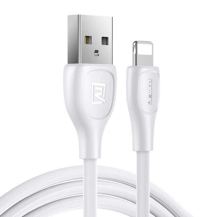 Remax RC-160i 2.1A 8 Pin Lesu Pro Series Charging Data Cable, Length: 1m(White)
