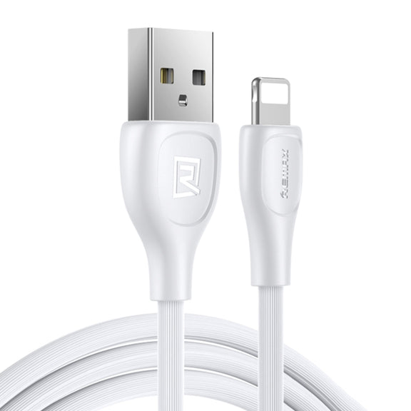 Remax RC-160i 2.1A 8 Pin Lesu Pro Series Charging Data Cable, Length: 1m(White)