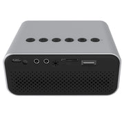 T500 1920x1080P 80 Lumens Portable Mini Home Theater LED HD Digital Projector With Remote Control & Adaptor(White)