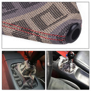Car Universal Modification Shift Knob Dustproof Cover(Light Grey)