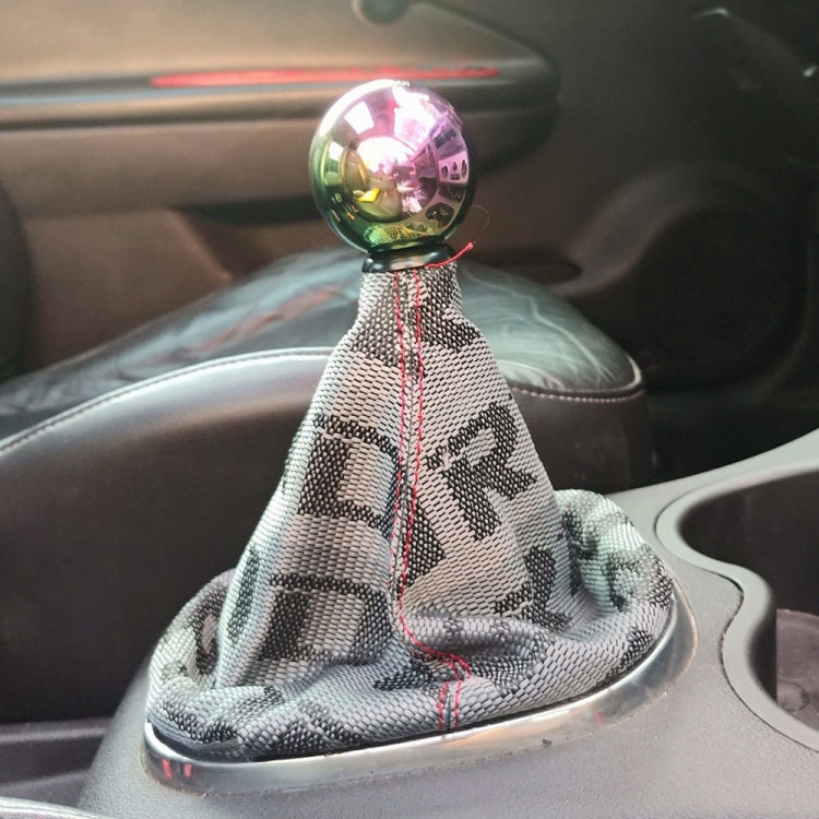 Car Universal Modification Shift Knob Dustproof Cover(Light Grey)