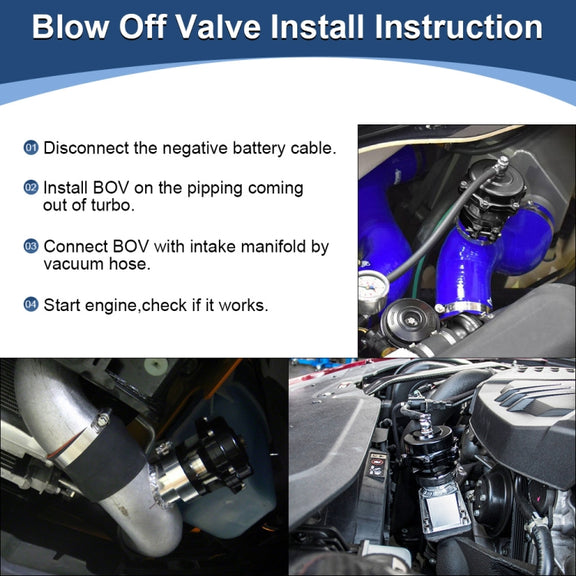 Universal Car Modification BOV 50MM 10 PSI Turbine Relief Valve