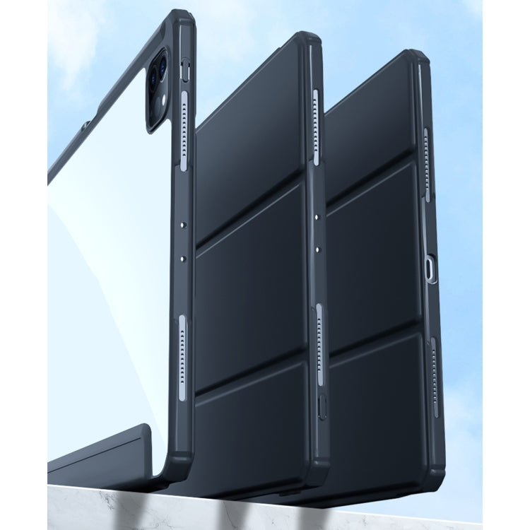 For iPad Pro 11 2022 / 2021 / 2020 Mutural Pinyue Series PC + TPU Horizontal Flip Leather Tablet Case with Holder & Pen Slot & Sleep / Wake-up Function(Black)