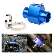 Car Water Temperature Meter Temperature Gauge Joint Pipe Radiator Sensor Adaptor Clamps, Size:26mm(Blue)