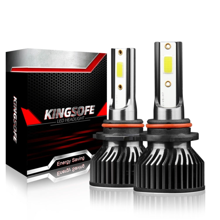 F2 9005 / HB3 / H10 2 PCS DC9-36V / 25W / 6000K / 2500LM IP68 Water-resistant Car LED Headlight(Cold White Light)