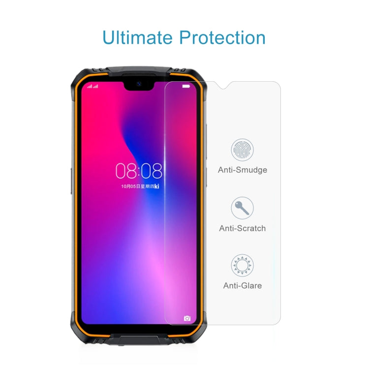 For Doogee S68 Pro 10 PCS 0.26mm 9H 2.5D Tempered Glass Film