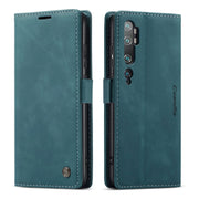 For Xiaomi CC9 Pro CaseMe 013 Multifunctional Horizontal Flip Leather Case with Holder & Card Slot & Wallet(Blue)