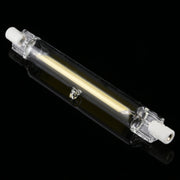 R7S 220V 15W 189mm COB LED Bulb Glass Tube Replacement Halogen Lamp Spot Light, Natural White Light