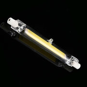 R7S 220V 15W 189mm COB LED Bulb Glass Tube Replacement Halogen Lamp Spot Light, White Light