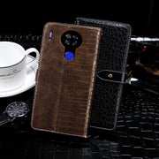 For Blackview A80S idewei Crocodile Texture Horizontal Flip Leather Case with Holder & Card Slots & Wallet(Black)