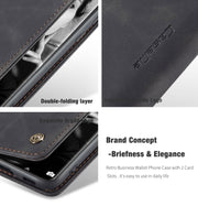 For Xiaomi Mi 11 CaseMe 013 Multifunctional Horizontal Flip Leather Case with Holder & Card Slot & Wallet(Black)