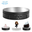 14.6cm USB Electric Rotating Turntable Display Stand Video Shooting Props Turntable for Photography, Load: 10kg(Black Mirror) - free shipping - PMc TechLife - Order now!