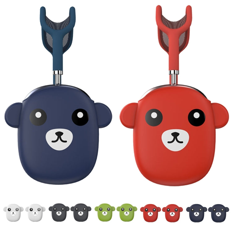 Hifylux AP-PF8 Liquid Silicone Anti-scratch Headset Silicone Protective Case for AirPods Max(Blue)