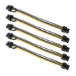 5 PCS 3682 6 Pin Female to 8 Pin Female Graphics Card Power Supply Adapter Cable, Length: 20cm - Power Supply by PMC TechLife | Online Shopping South Africa | PMC TechLife | Buy Now Pay Later Mobicred