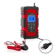 DEMUDA DC-80 Car Battery Charger 12V/24V Intelligent Pulse Repair Type Lead-acid Battery, Plug Type:US Plug(Red) - free shipping - PMC TechLife - Order now!