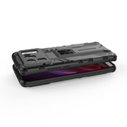 For Xiaomi Mi 11 Ultra Supersonic PC + TPU Shock-proof Protective Case with Holder(Black)