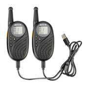 1 Pair RETEVIS RT35 0.5W US Frequency 462.550-467.7125MHz 22CH Handheld Children Walkie Talkie(Black)
