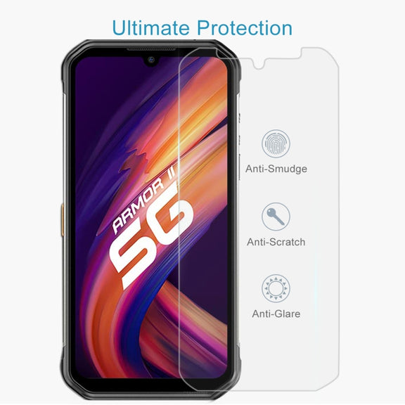 For Ulefone Armor 11 5G 50 PCS 0.26mm 9H 2.5D Tempered Glass Film