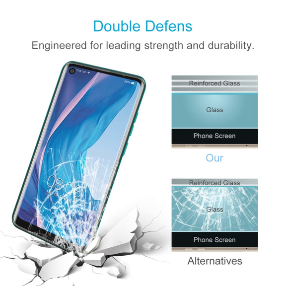 For Ulefone Note 11P 50 PCS 0.26mm 9H 2.5D Tempered Glass Film