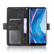 For Ulefone Note 11P Skin Feel Calf Pattern Horizontal Flip Leather Case with Holder & Card Slots & Photo Frame(Black)