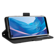 For Ulefone Note 11P Skin Feel Calf Pattern Horizontal Flip Leather Case with Holder & Card Slots & Photo Frame(Black)