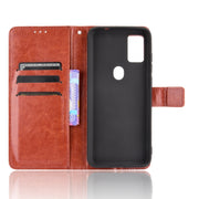 For Ulefone Note 11P Retro Crazy Horse Texture Horizontal Flip Leather Case with Holder & Card Slots & Photo Frame(Brown)