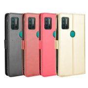 For Ulefone Note 11P Retro Crazy Horse Texture Horizontal Flip Leather Case with Holder & Card Slots & Photo Frame(Brown)
